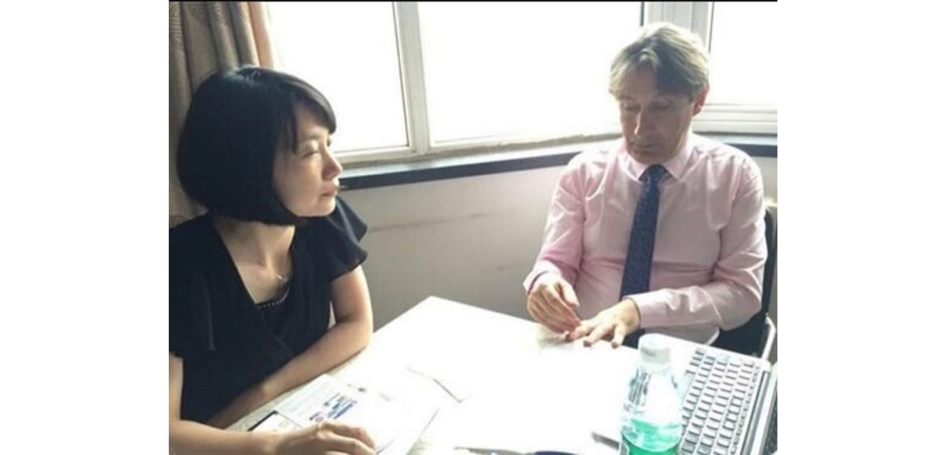 Joël Ruet meets Wang Yao, member of China’s carbon committee, to discuss green finance issues