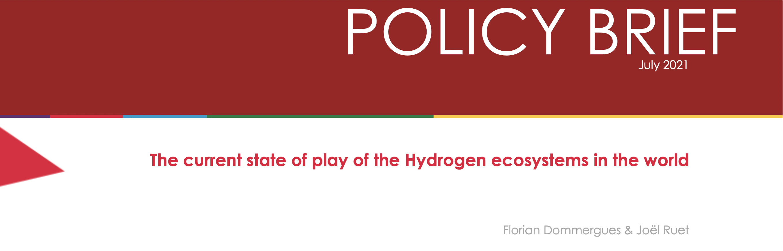 The current state of the hydrogen ecosystems in the world