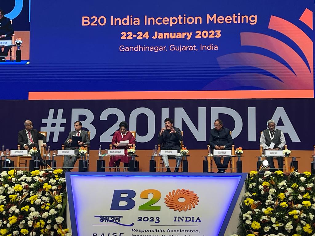 G20/Business 20 : The Bridge Tank takes part in the B20 India Inception Meeting