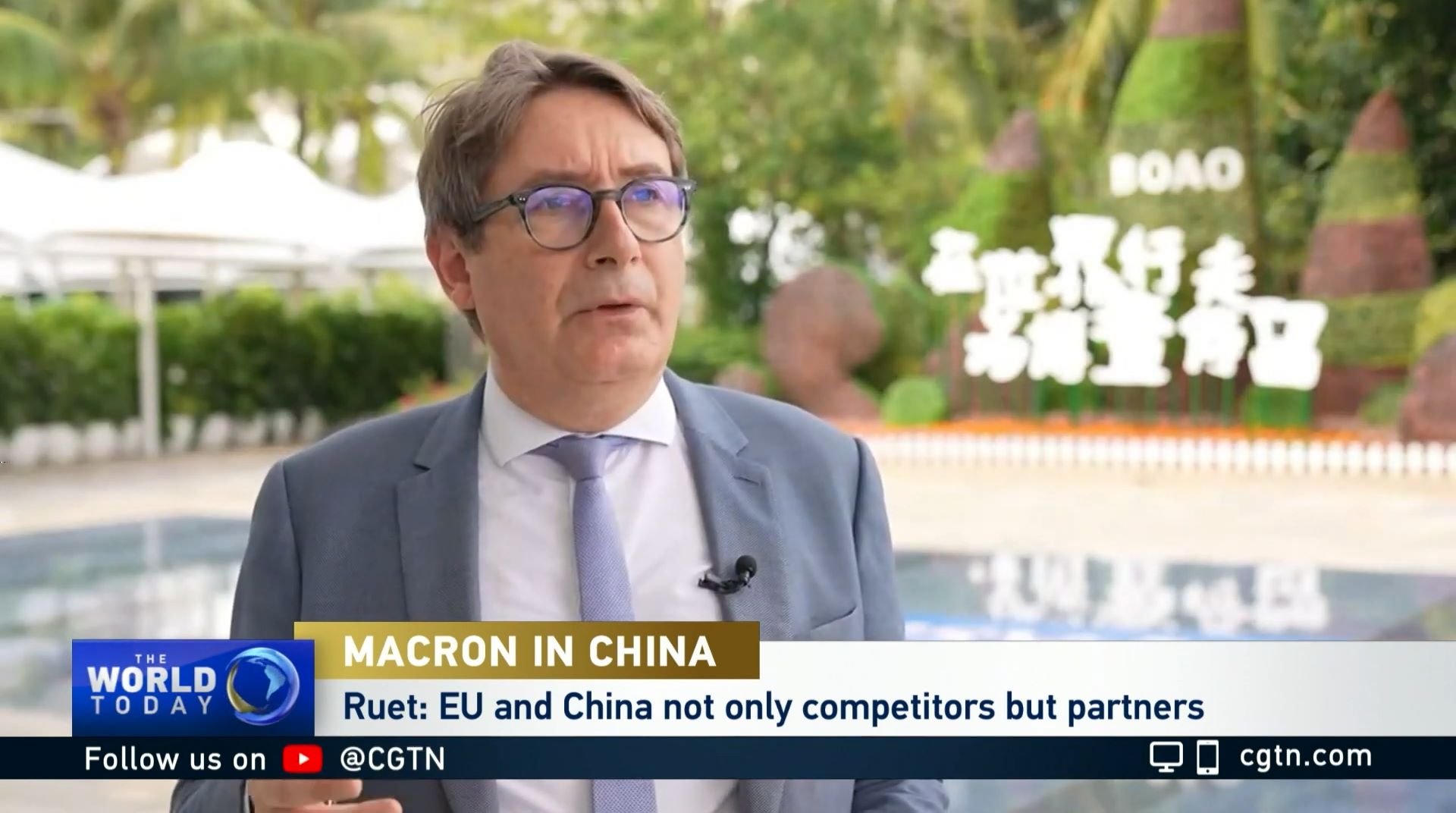 CGTN – Joel Ruet discusses China-EU relations and Chinese growth during Boao Forum 2023